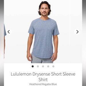 Lululemon Drysense Short Sleeve Shirt